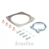 Filtro de partículas FAP Peugeot 807 2.2 HDI (código del motor: DW12TED4_4HW)